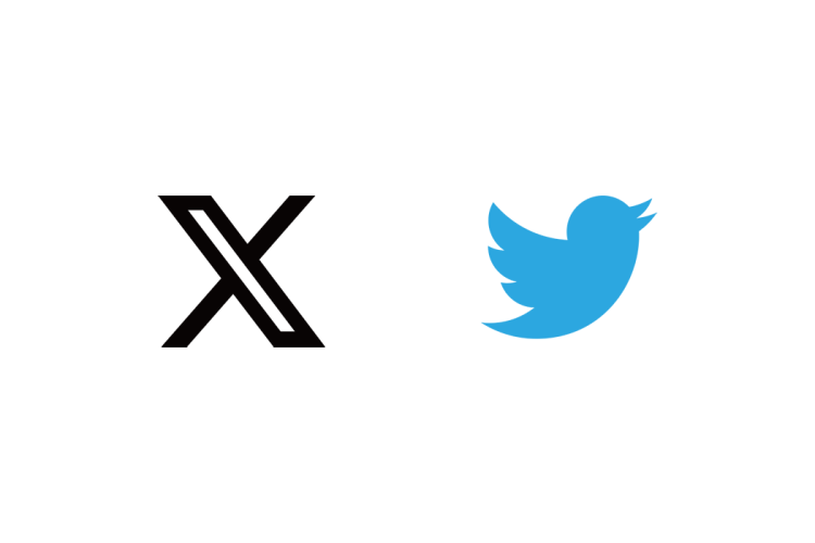 Twitter 推特X logo矢量标志素材