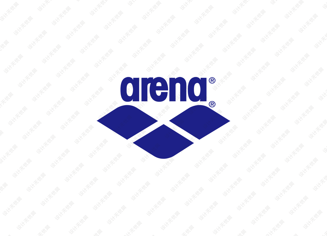 泳装品牌阿瑞娜(Arena)logo矢量素材