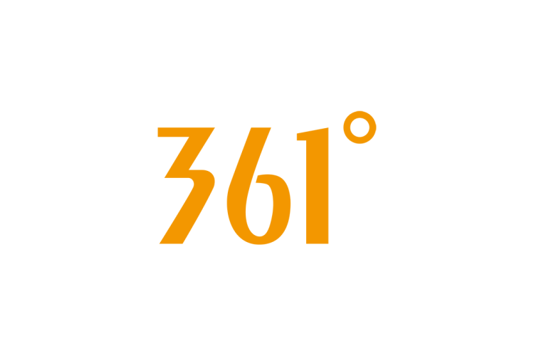 运动品牌361°  logo矢量素材