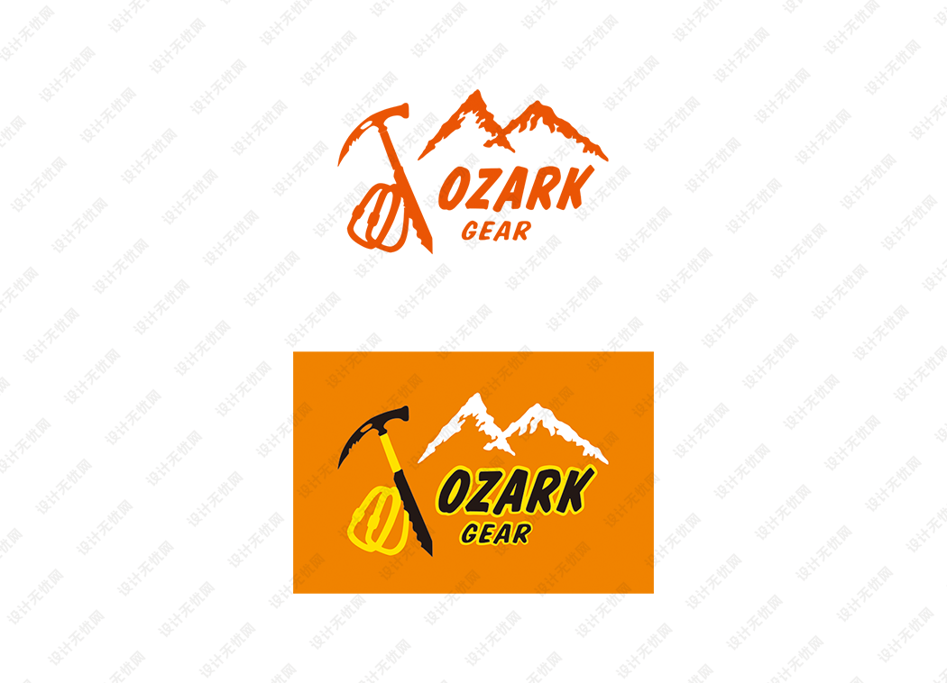 运动品牌OZARK奥索卡logo矢量素材
