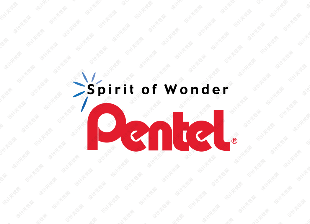 派通文具(Pentel)logo矢量标志素材