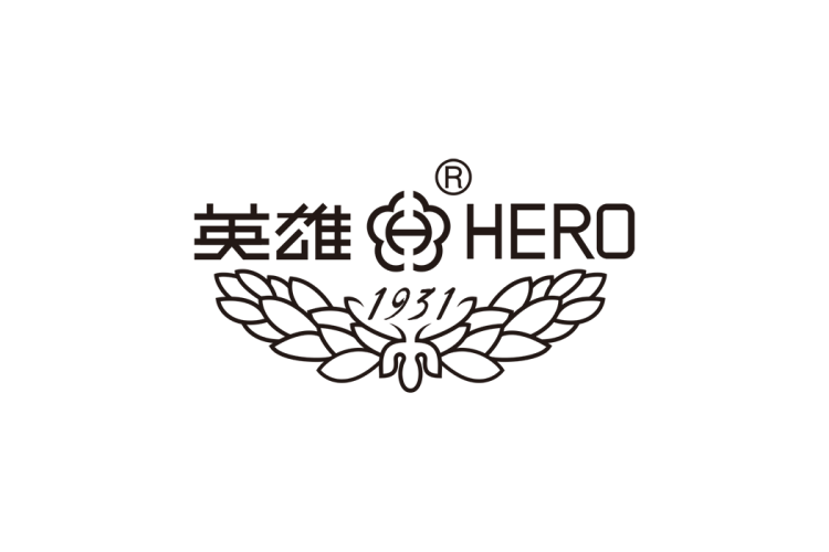 英雄钢笔logo矢量标志素材