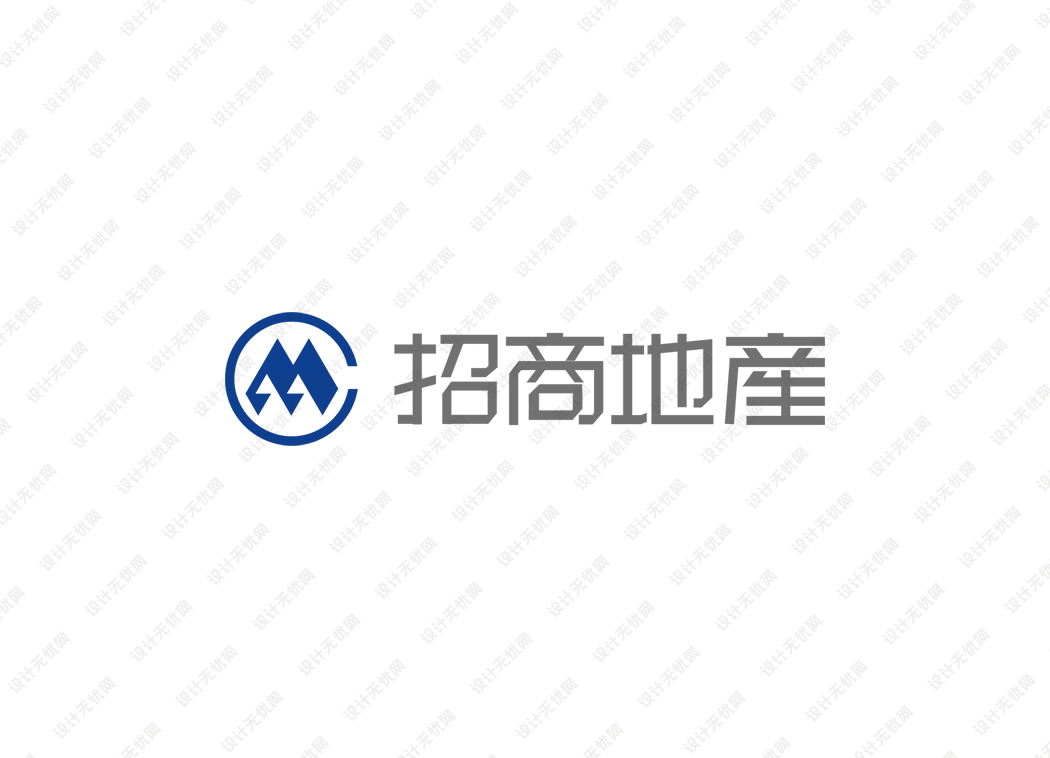 招商地产logo矢量标志素材