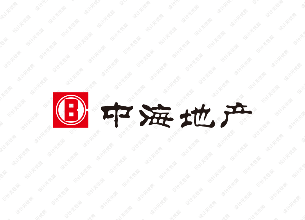 中海地产logo矢量标志素材