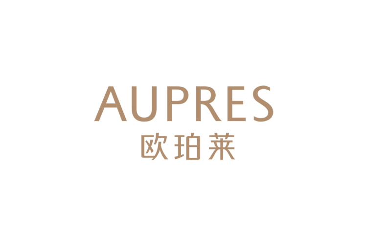 欧珀莱(AUPRES)logo矢量标志素材