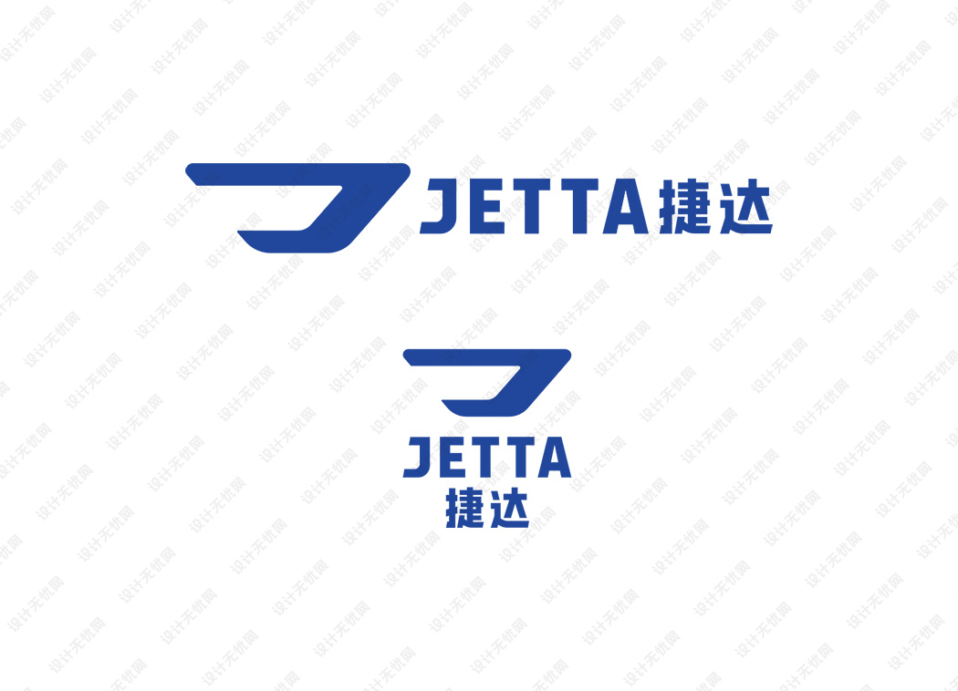 Jetta捷达汽车logo矢量标志素材