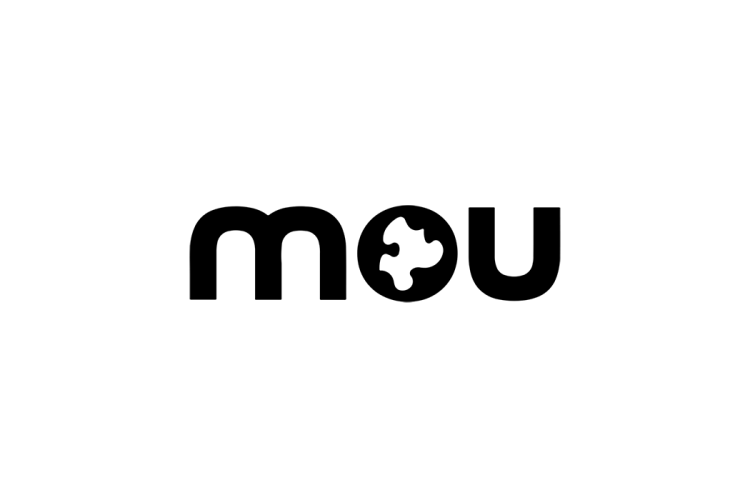 MOU雪地靴logo矢量标志素材