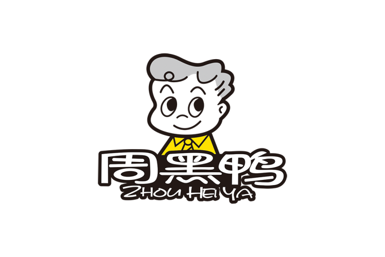 周黑鸭logo矢量标志素材