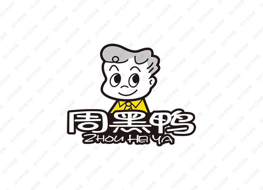 周黑鸭logo矢量标志素材