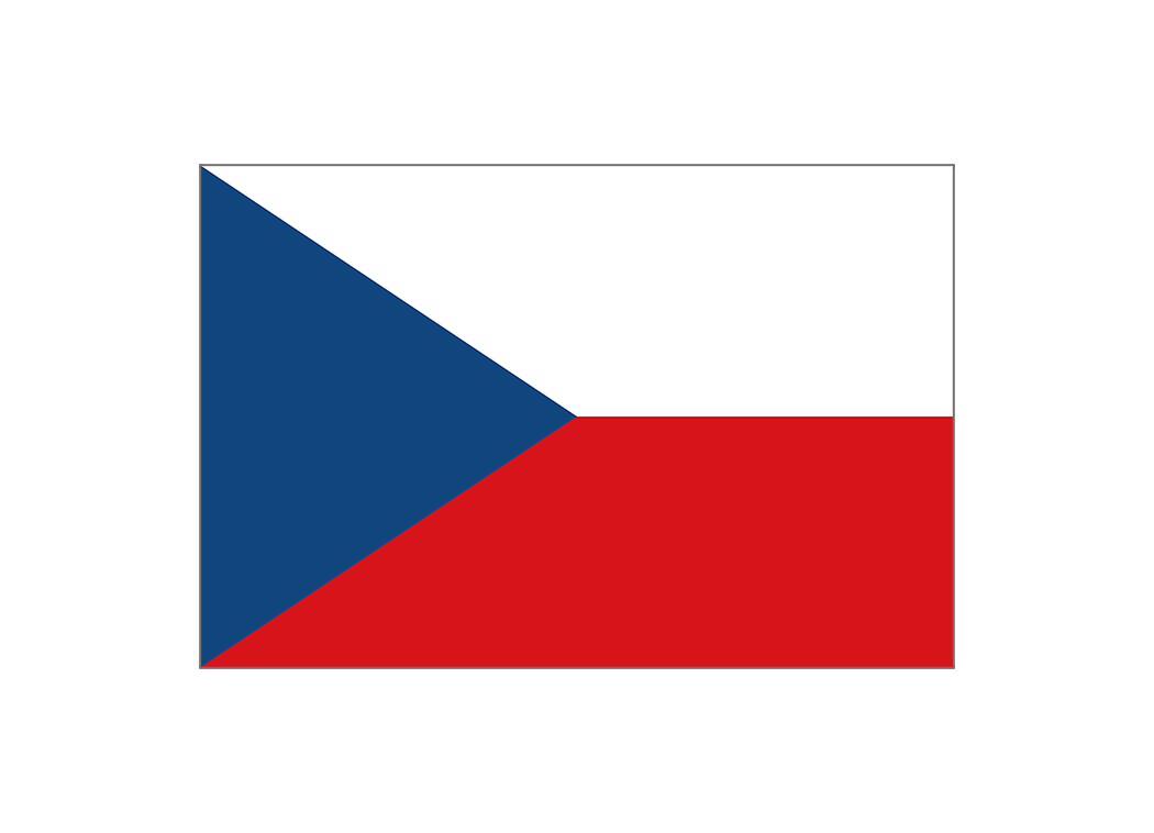 捷克国旗矢量高清素材