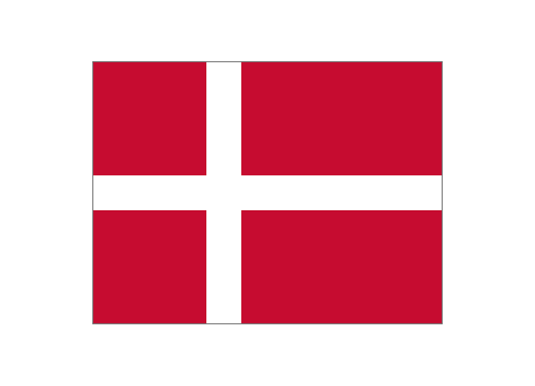 丹麦国旗矢量高清素材
