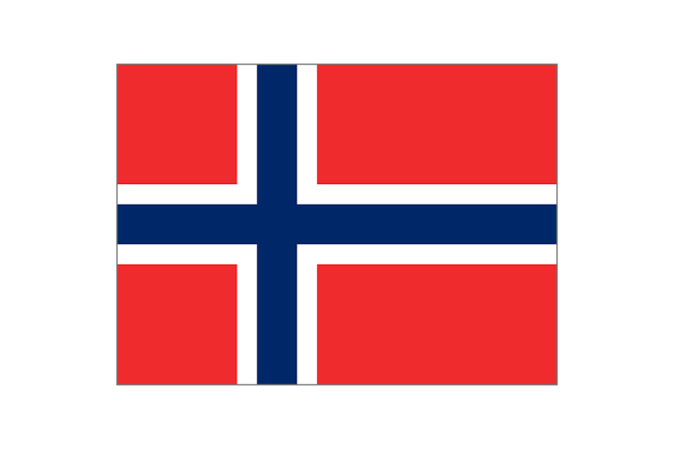 挪威国旗矢量高清素材