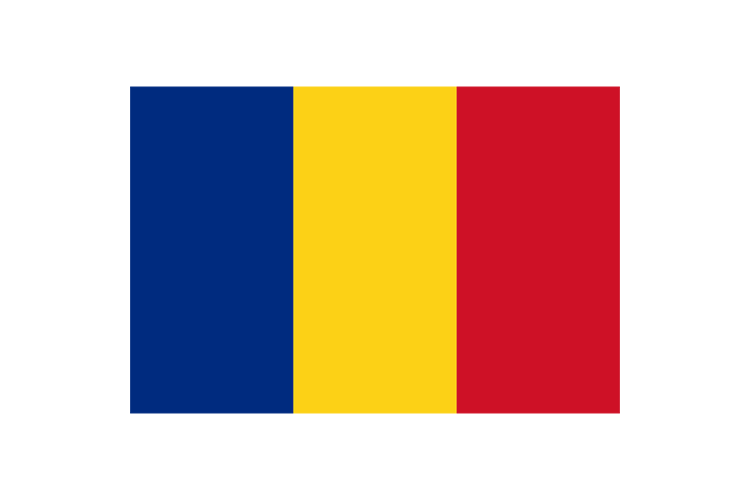 罗马尼亚国旗矢量高清素材