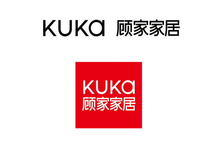 顾家家居logo矢量标志素材