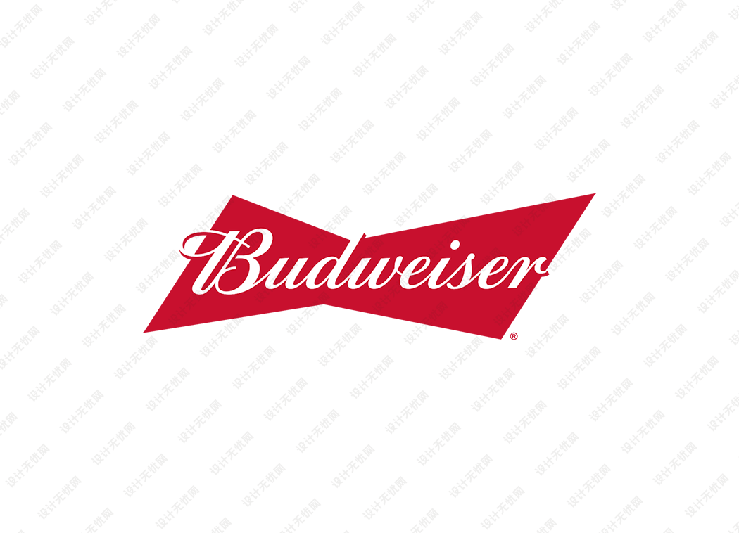 百威啤酒logo矢量标志素材