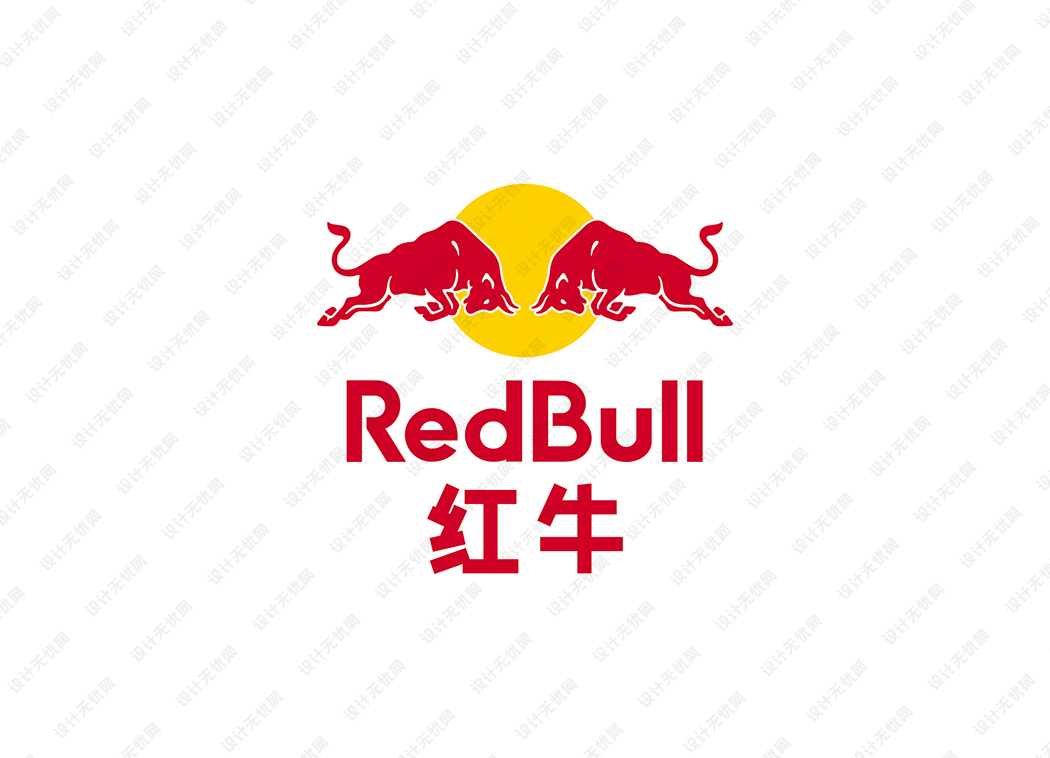红牛logo矢量标志素材