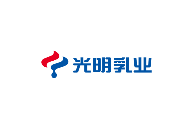 光明乳业logo矢量标志素材