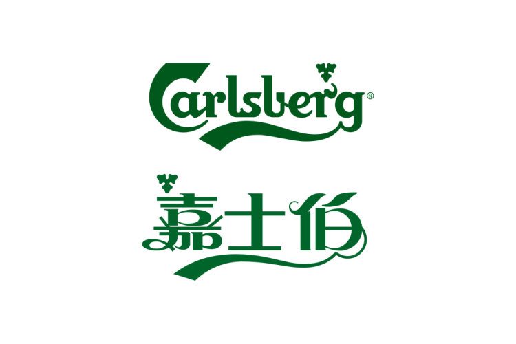 嘉士伯啤酒logo矢量标志素材