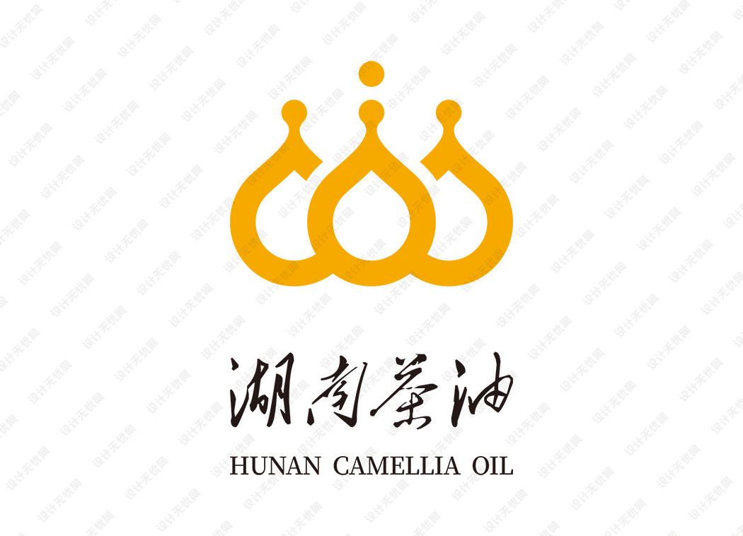 湖南茶油logo矢量标志素材下载