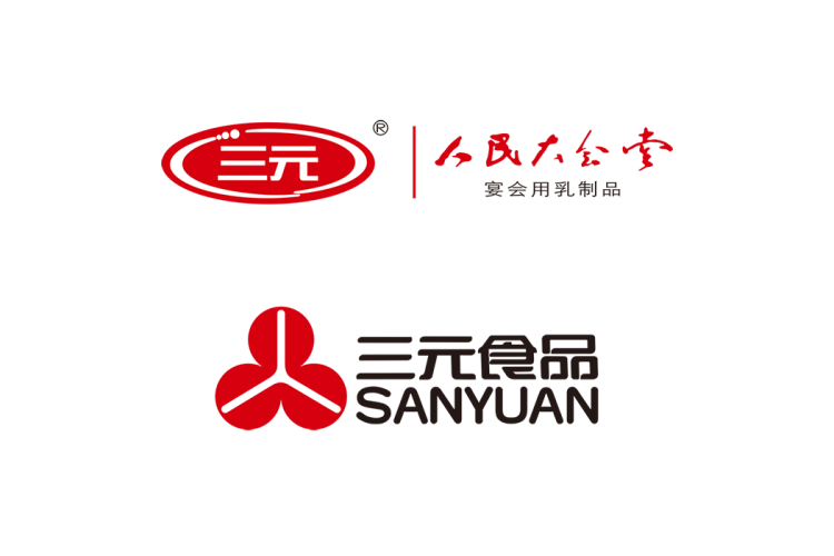 三元食品logo矢量标志素材下载