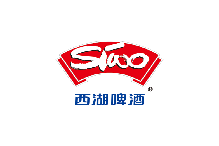 西湖啤酒logo矢量标志素材下载