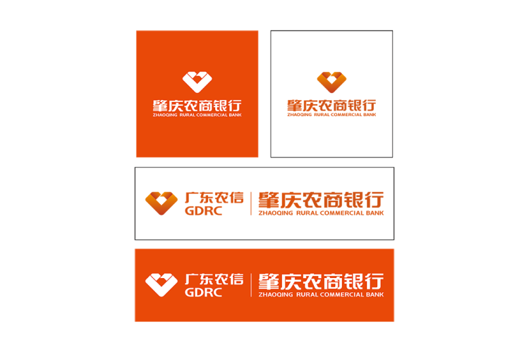 肇庆农商银行logo矢量标志素材