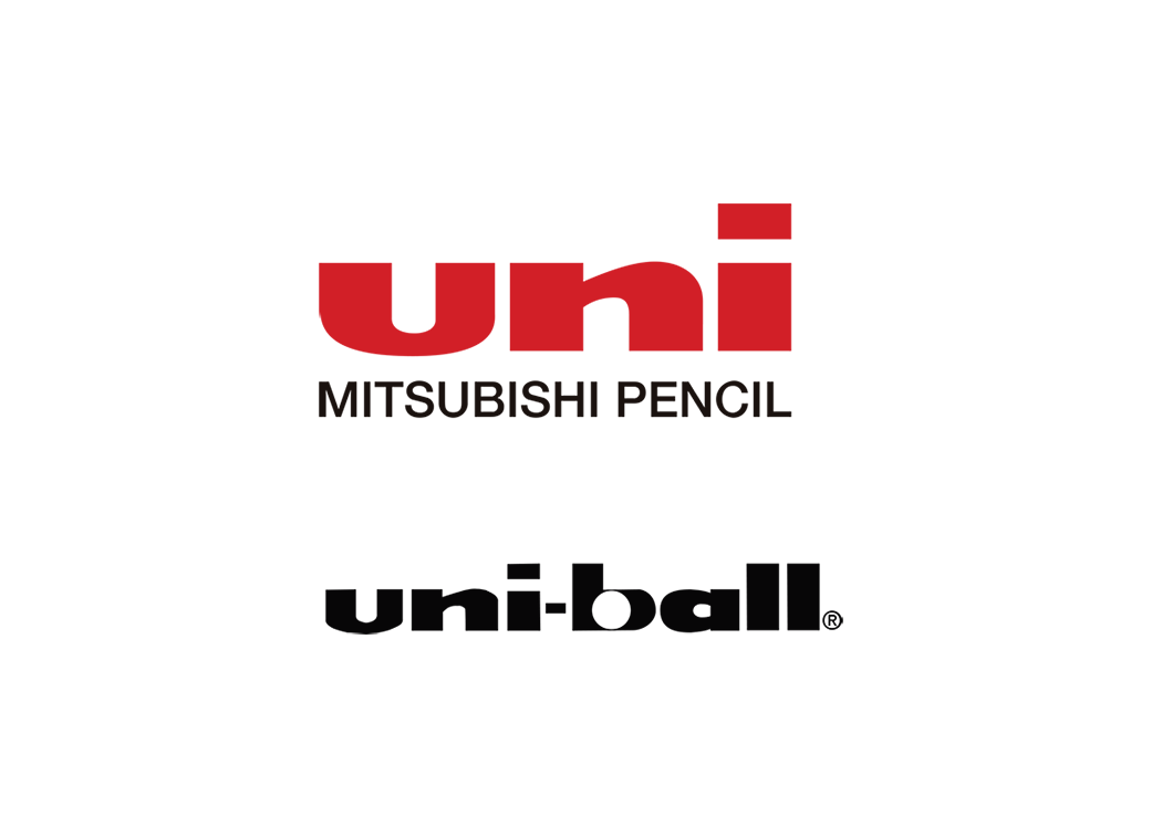uni-ball三菱笔logo矢量标志素材