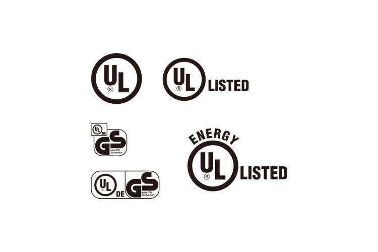 UL认证标志矢量素材