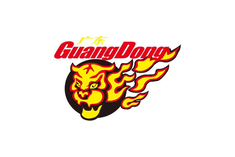 CBA:广东宏远华南虎俱乐部logo矢量标志素材