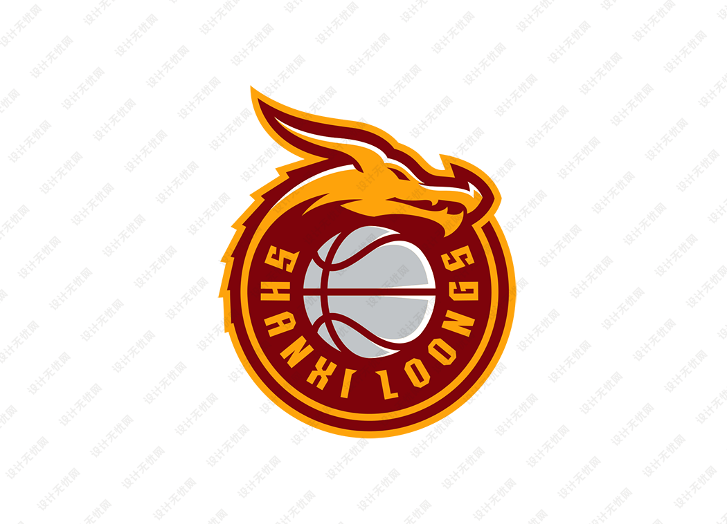 CBA:山西汾酒猛龙俱乐部logo矢量标志素材