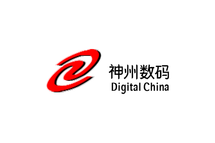 福州数码logo矢量标志素材