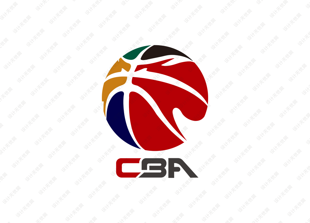CBA中国职业篮球联赛logo矢量标志素材