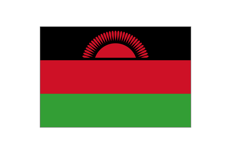 马拉维国旗矢量高清素材