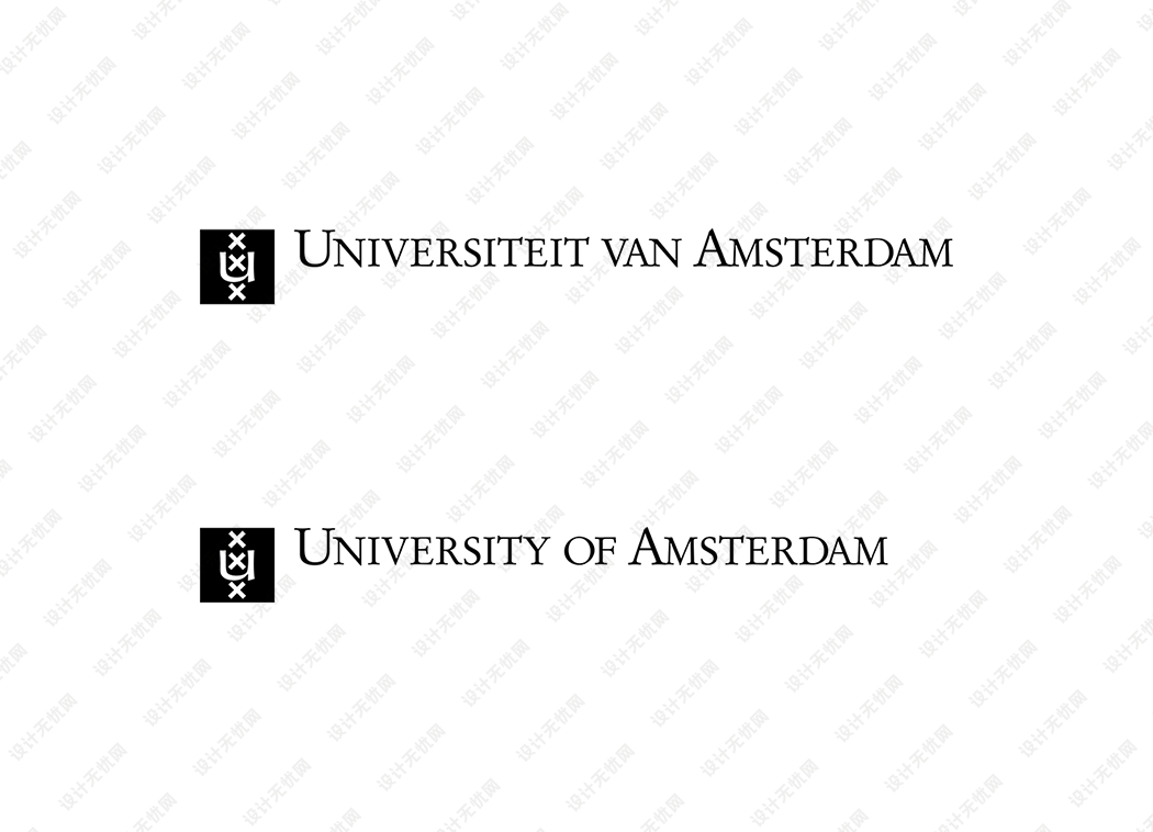 阿姆斯特丹大学（University of Amsterdam）校徽logo矢量标志素材