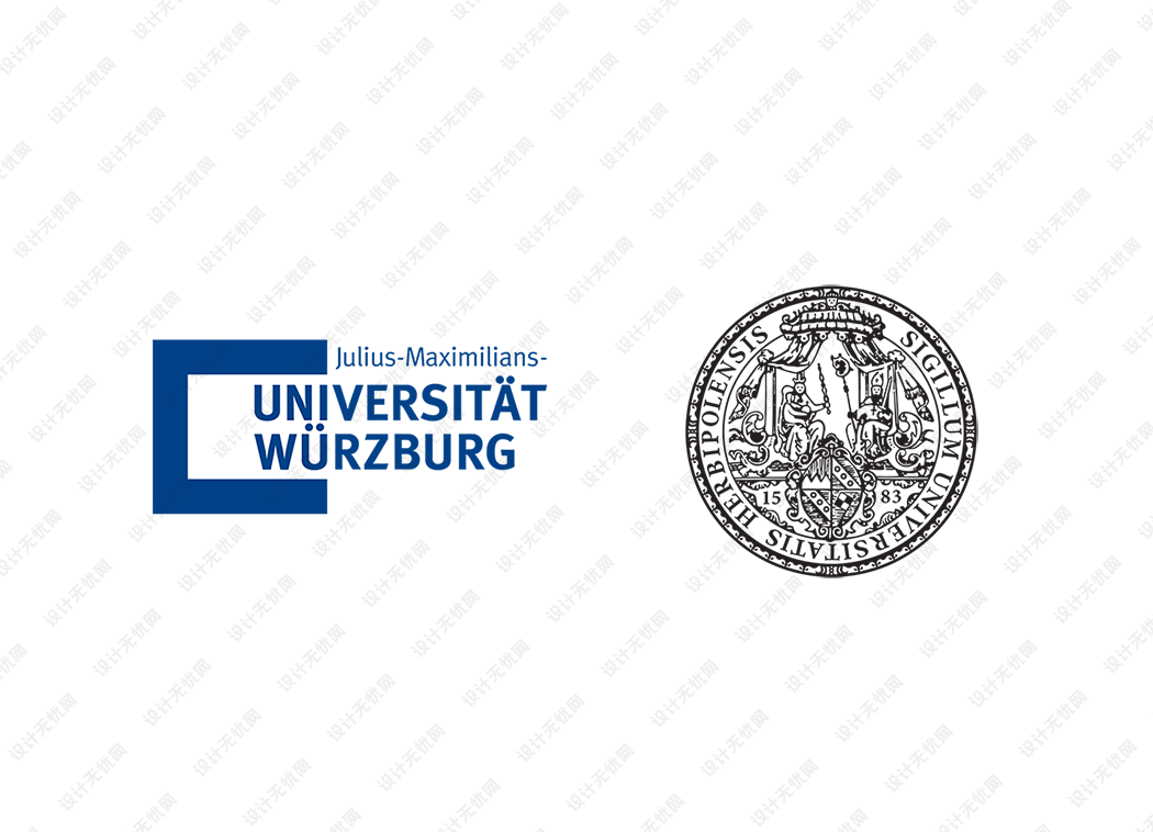 维尔茨堡大学校徽logo矢量标志素材