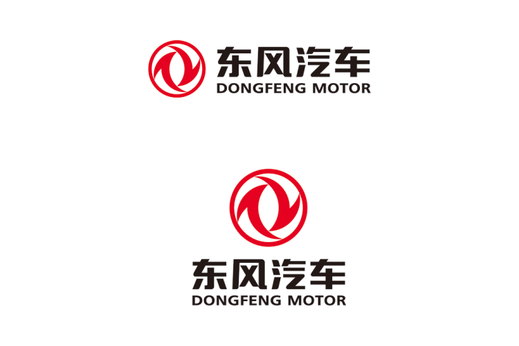 东风汽车logo矢量标志素材