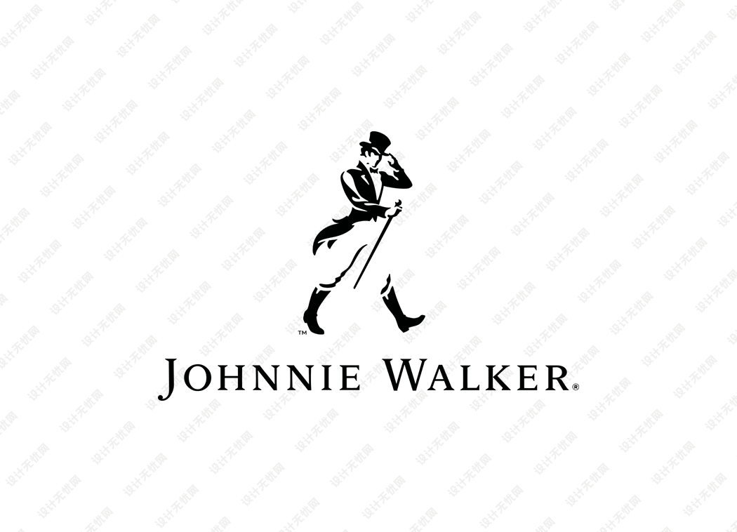 尊尼获加（Johnnie Walker）logo矢量标志素材