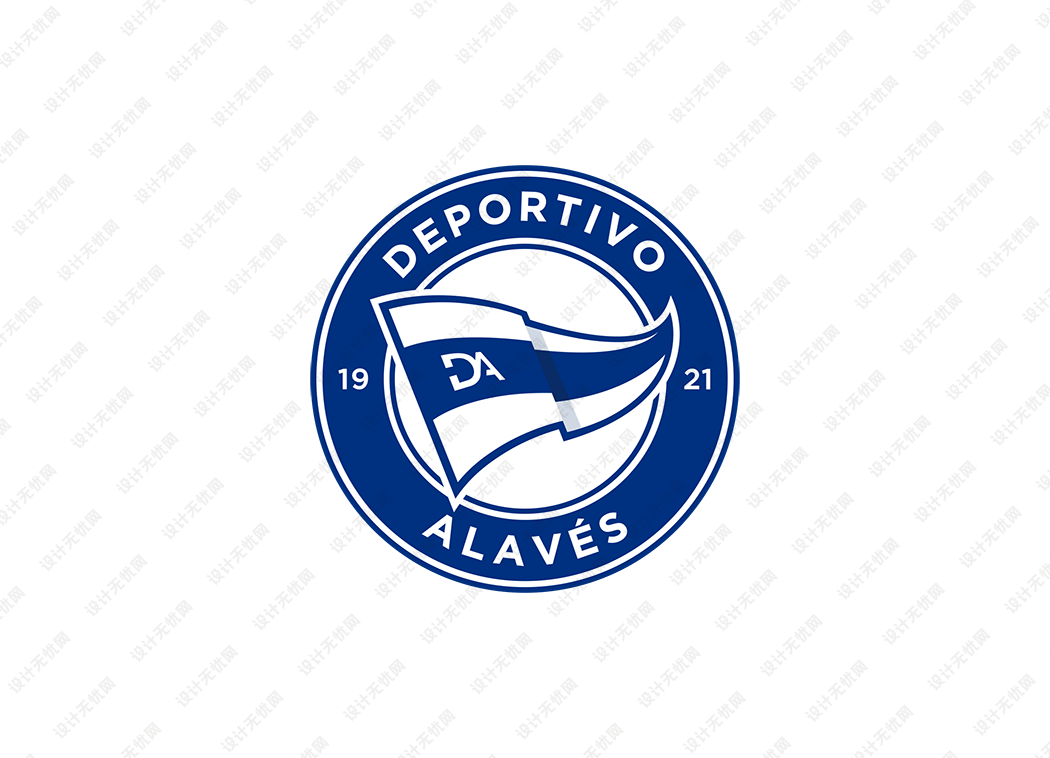 西甲：阿拉维斯队徽logo矢量素材
