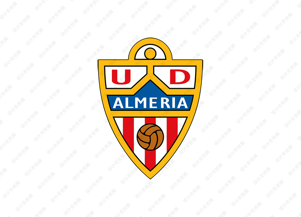西甲：阿尔梅里亚队徽logo矢量素材