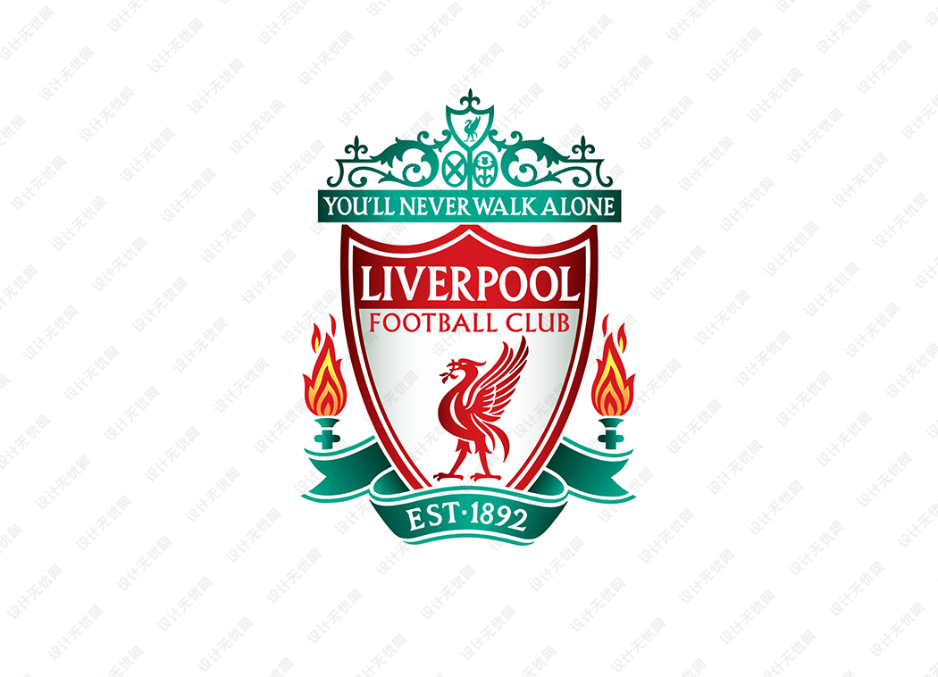 英超：利物浦队徽logo矢量素材