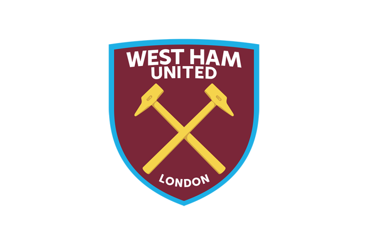 英超：西汉姆联队徽logo矢量素材