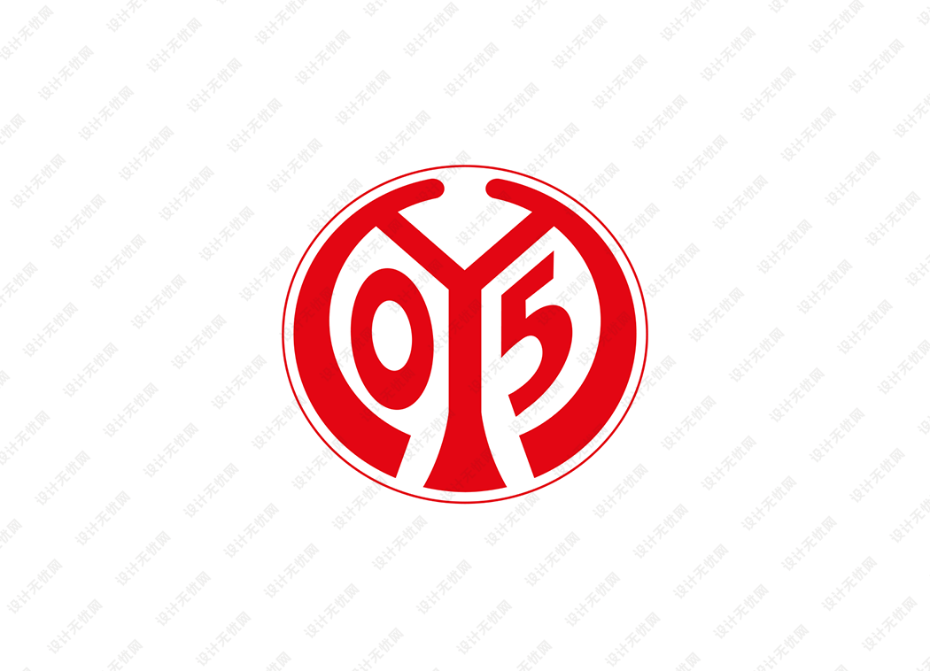 德甲：美因茨队徽logo矢量素材