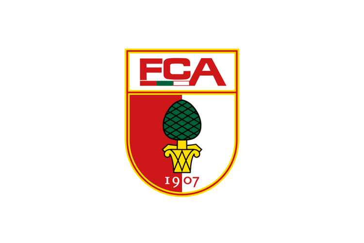 德甲：奥格斯堡队徽logo矢量素材