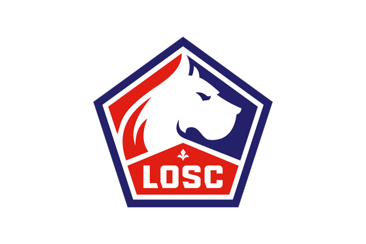 法甲：里尔队徽logo矢量素材