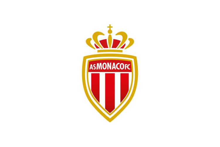 法甲：摩纳哥队徽logo矢量素材