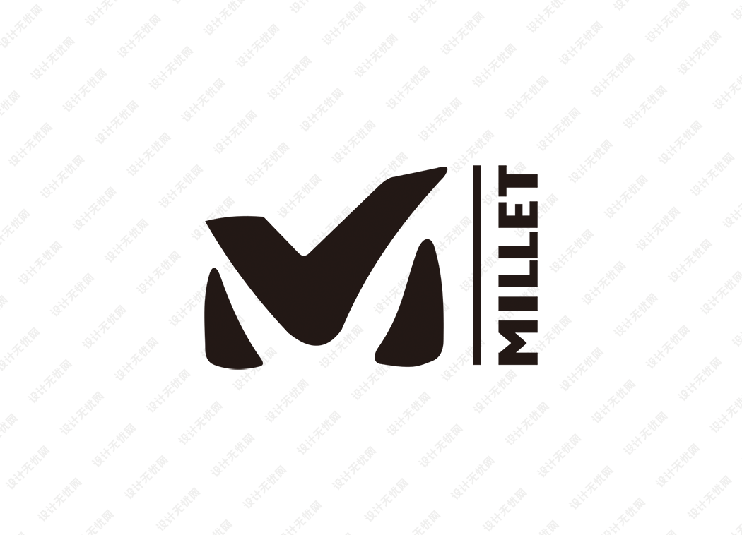 户外运动品牌：觅乐(MILLET)logo矢量素材