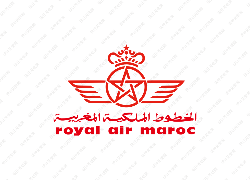 摩洛哥皇家航空（Royal Air Maroc‎）logo矢量标志素材下载