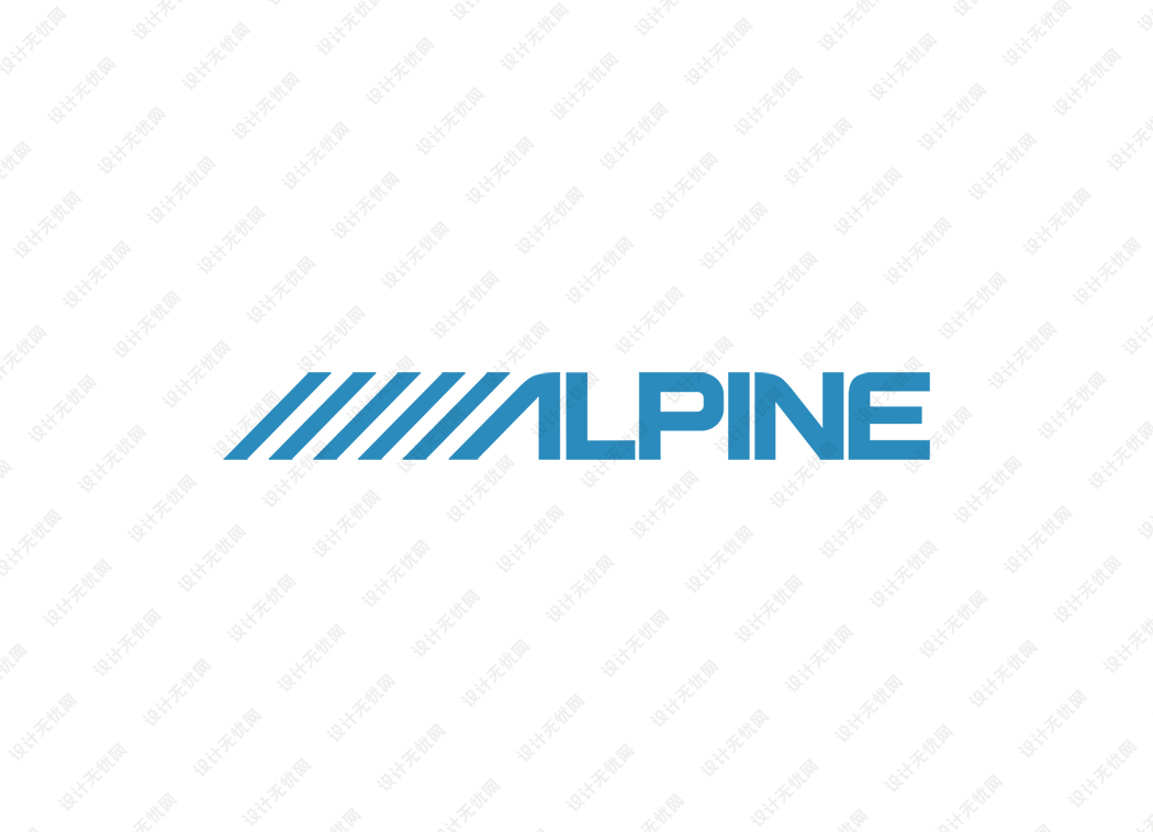 阿尔派(ALPINE)logo矢量标志素材