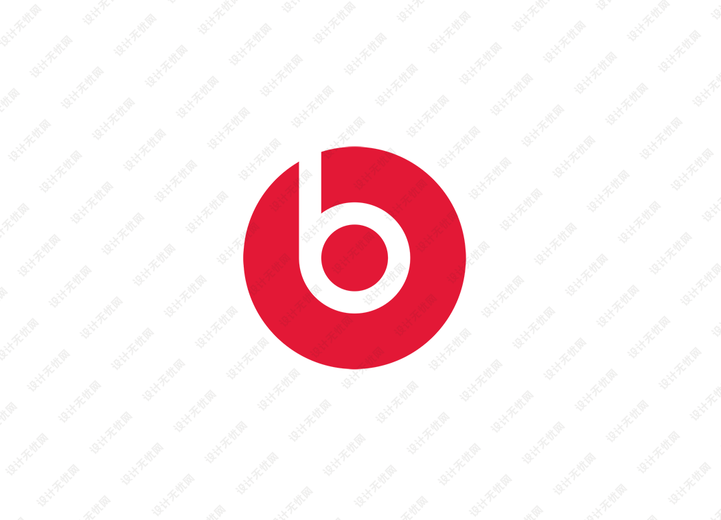 Beats耳机logo矢量标志素材