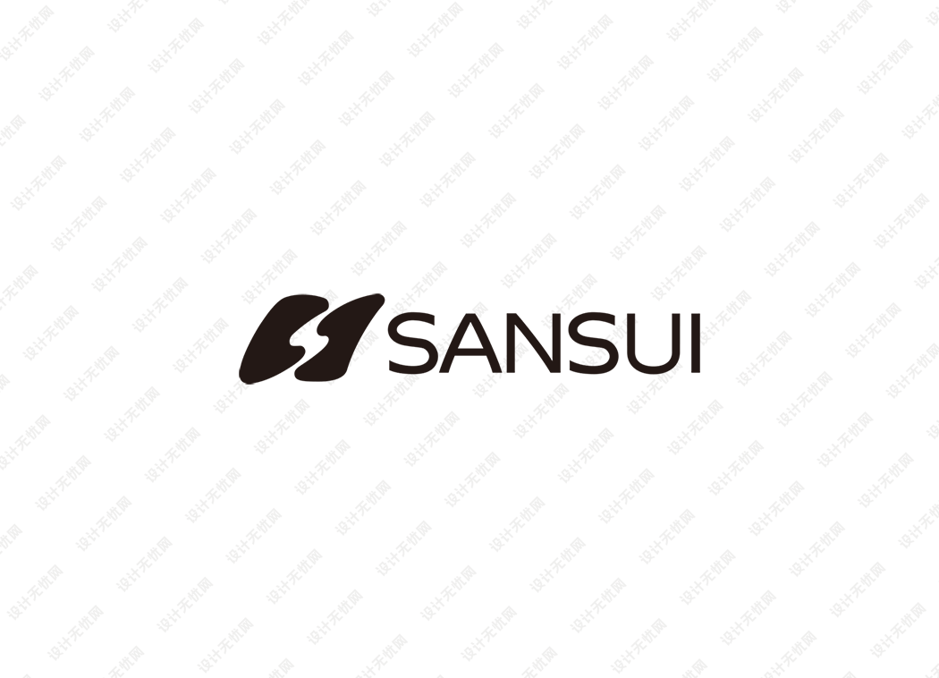 山水(SANSUI)logo矢量标志素材